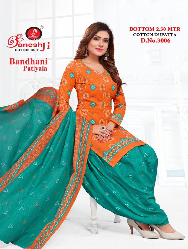 Ganeshji Bandhani Vol-3 cotton Printed Dress Material